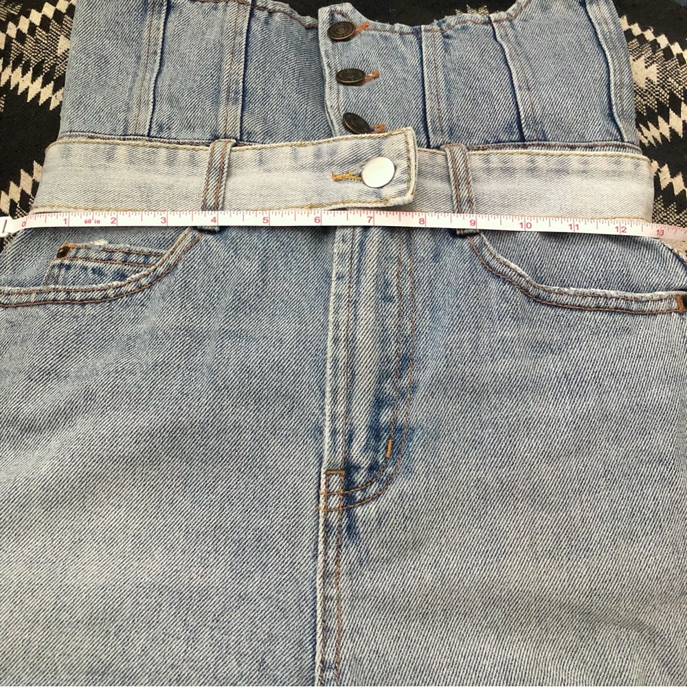 Miss Sixty y2k 00s high rise cotton jean short 24 - Picture 3 of 4